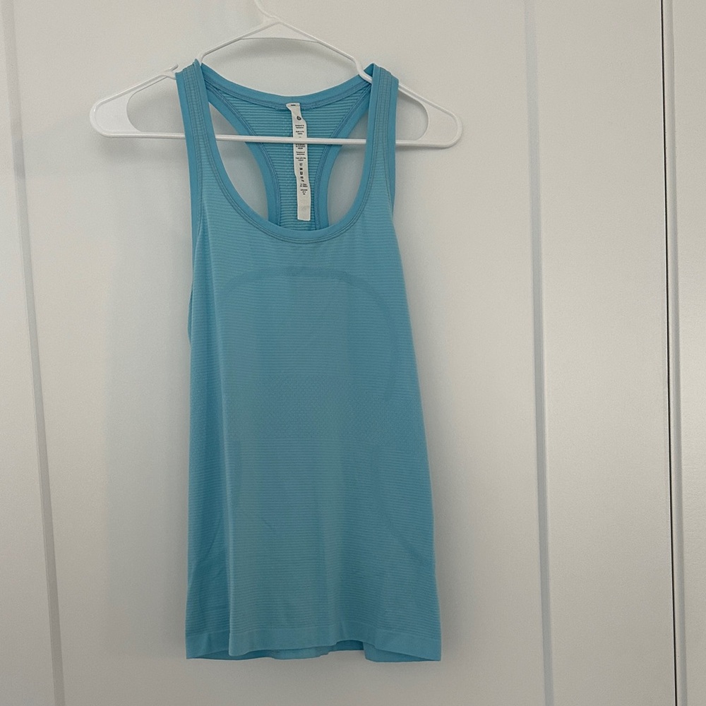 Lululemon Athletica Light Blue Tank Top